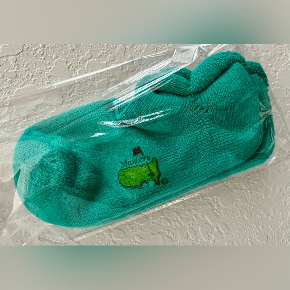 MASTERS Green Golf Ladies Vintage Terry Cushion Sun Ankle Roll Socks
